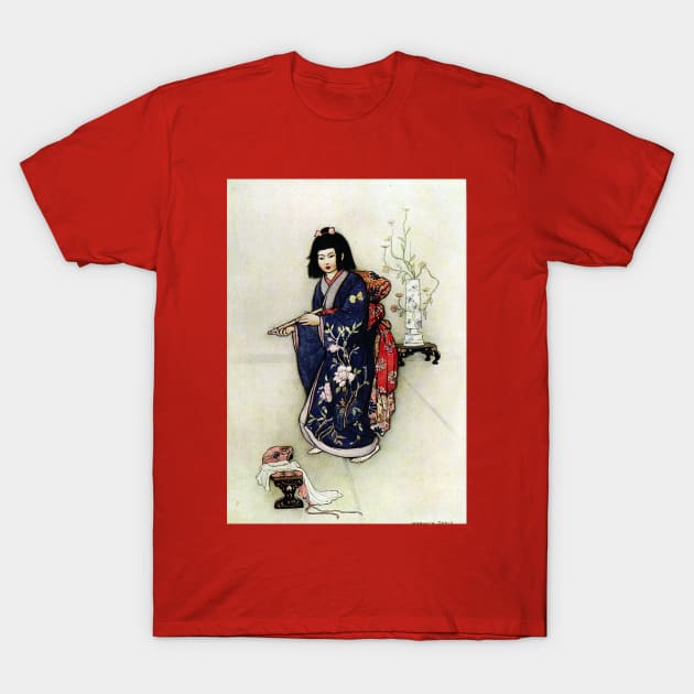 The Magic Flute - Warwick Goble T-Shirt by forgottenbeauty